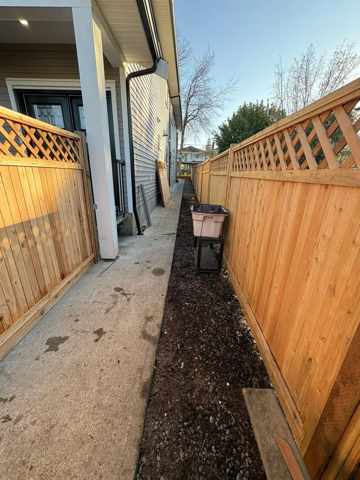 EPS fire restoration: after photograph 1