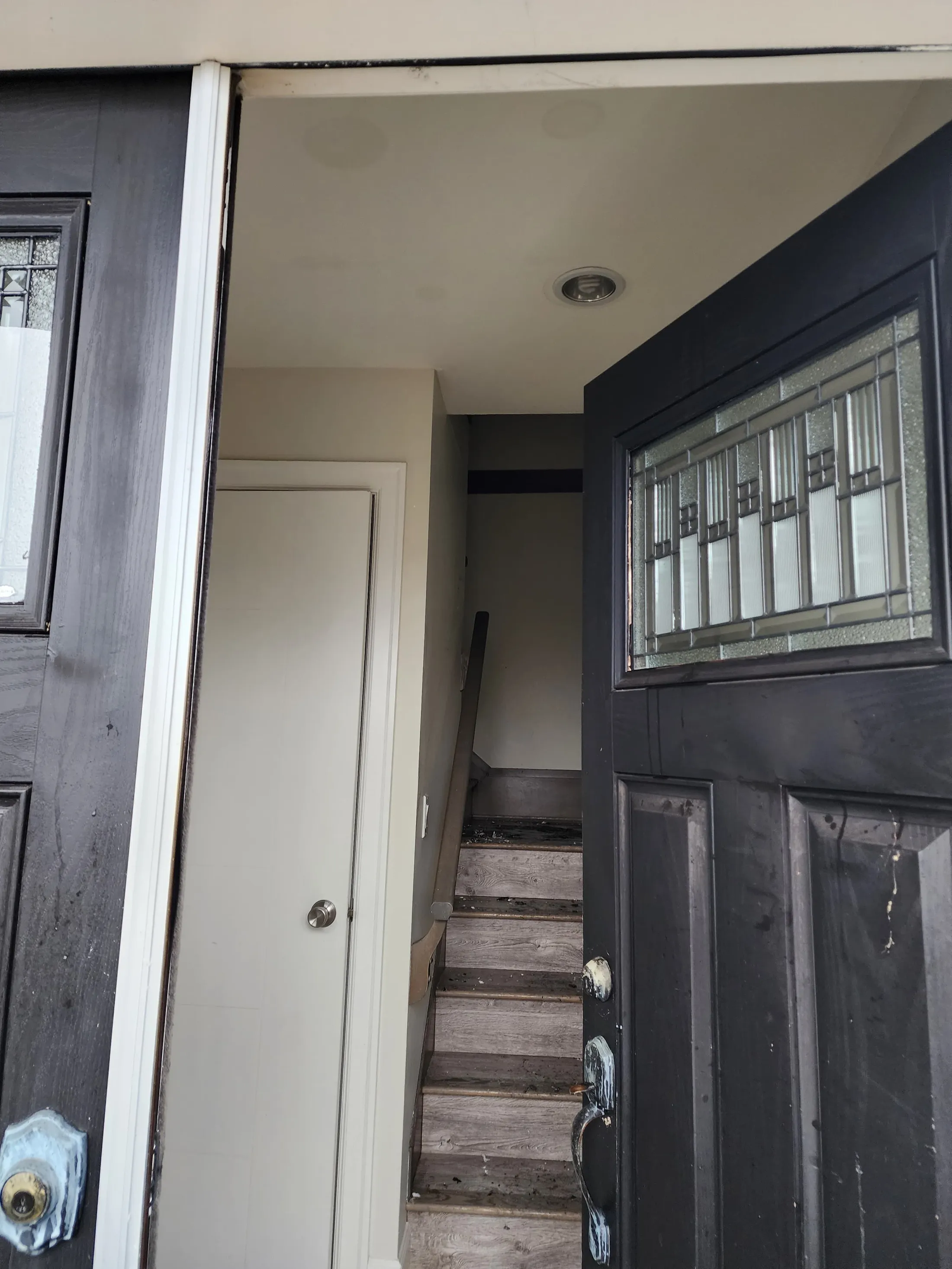 EPS fire restoration: before photograph 4